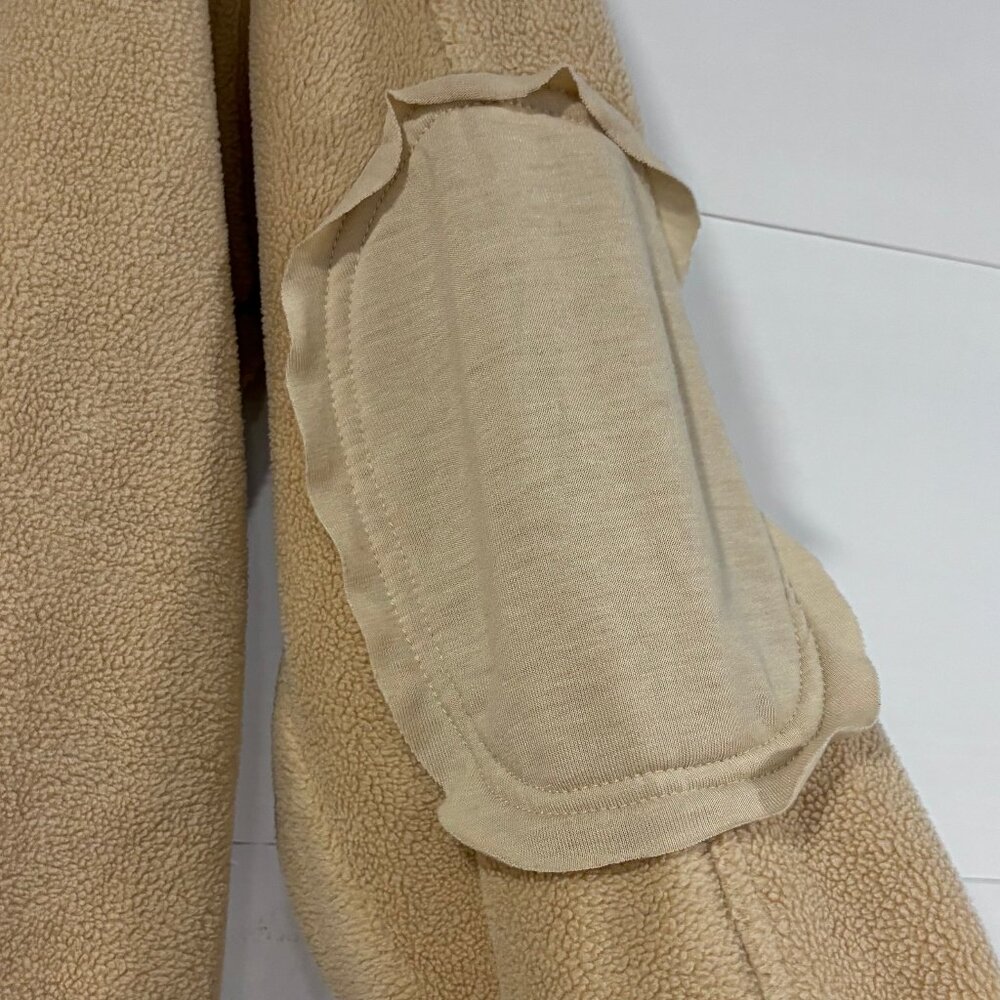 Amazon Plush Shacket Pockets Elbow Patches L - Picture 5 of 8